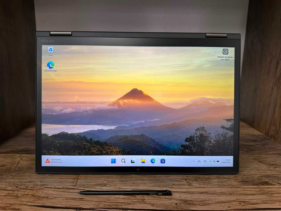 Laptop Lenovo ThinkPad X13 Yoga Gen 2 i5-1135G7/16GB/512GB/DOTYK/RYSIK stan bdb gwarancja