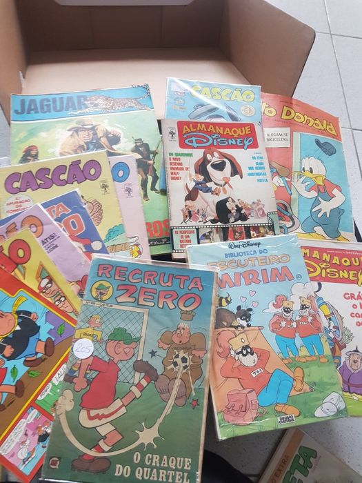 Lote de livros banda desenhada antigos