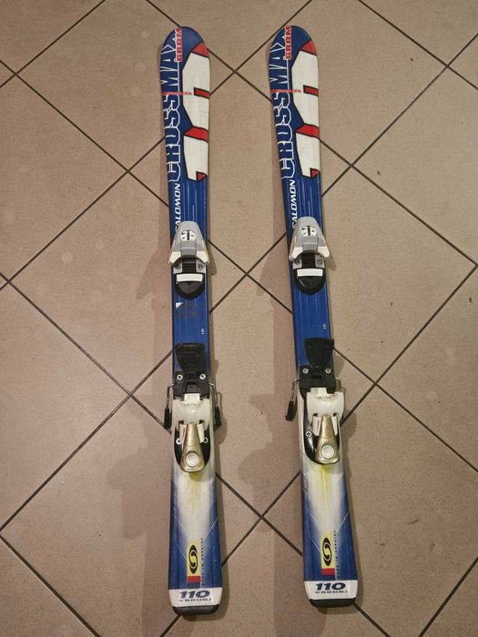 Zestaw Narty Salomon + Buty narciarskie Tecno + Kijki