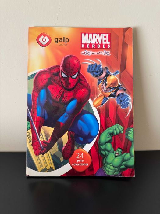 Coleção Completa Marvel Heroes da Galp