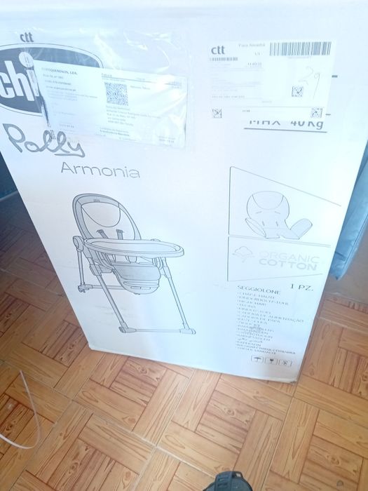 Cadeira de papa Chicco