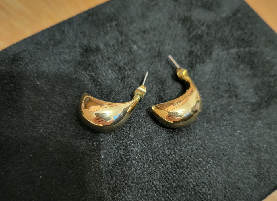 Kolczyki łezki sztyft