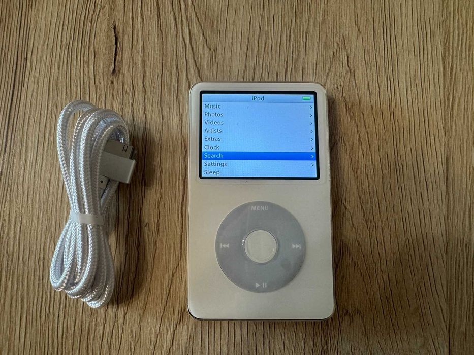 Apple iPod Video 5.5 Gen 30GB Japan | Świetny stan | Nowy kabel | Dobra bateria