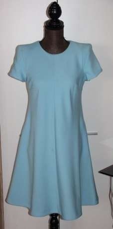 SIMPLE niebieska błękitna sukienka suknia 34 XS 36 S