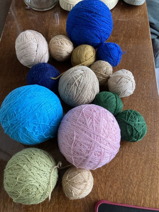 Пряжа шерсть нитки радянських ч