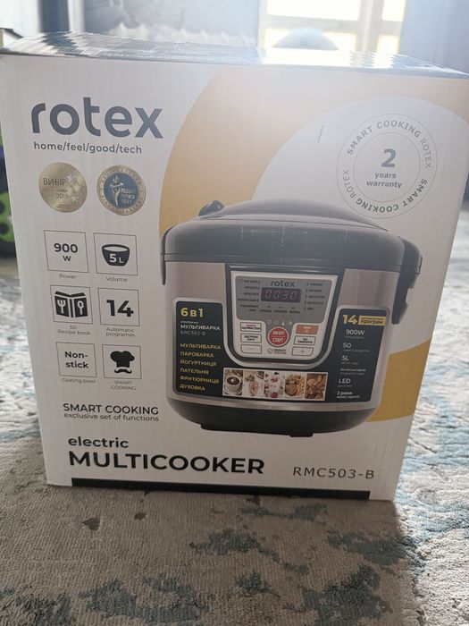 електрична мультиварка Rotex RMC503-B