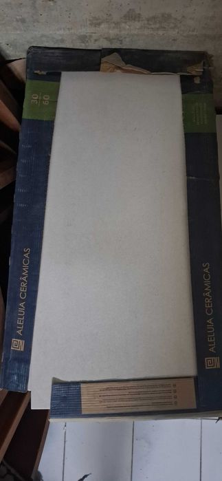 Revestimento cerâmico branco 30x60 cm Aleluia Studio