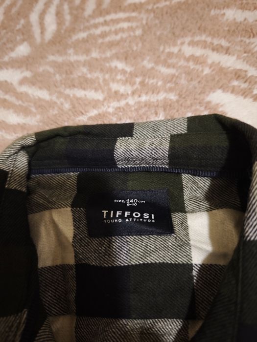 Camisa flanela de menino Tiffosi