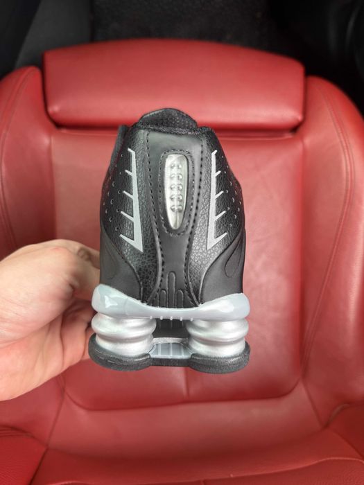 (ОПЛАТА ПІСЛЯ ОГЛЯДУ)Nike Shox R4 Black Grey Найк Шокс Р4 Чорно-сірі