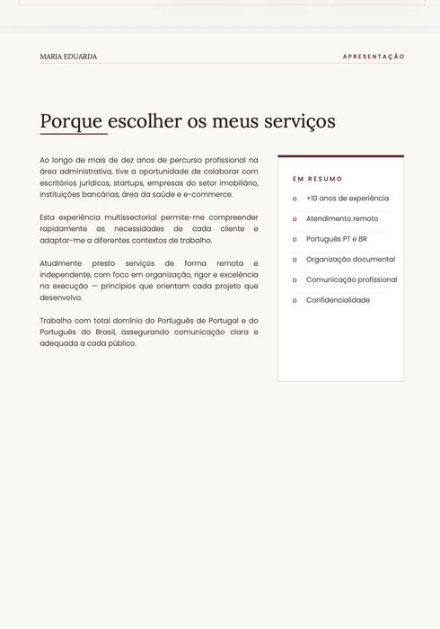 Realizo Serviços de Suporte Administrativo515760158860257281