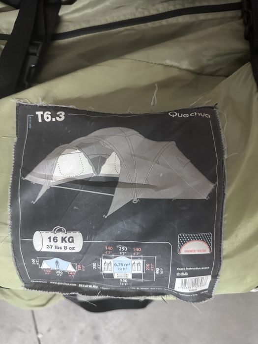 Kit completo de campismo