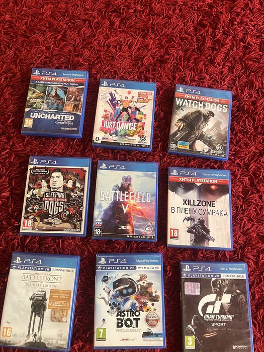 Диски ps4 оптом/комплектом