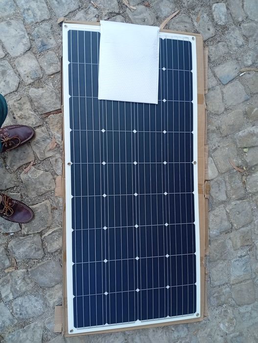 Paineis solares flexiveis monocristalinos 150w cada