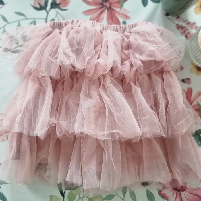 Sukienka tiulowa r. 122/128 dziewczynka Sinsay elegancka brudny róż
