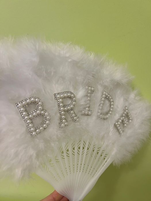 Віяло bride декор для нареченої