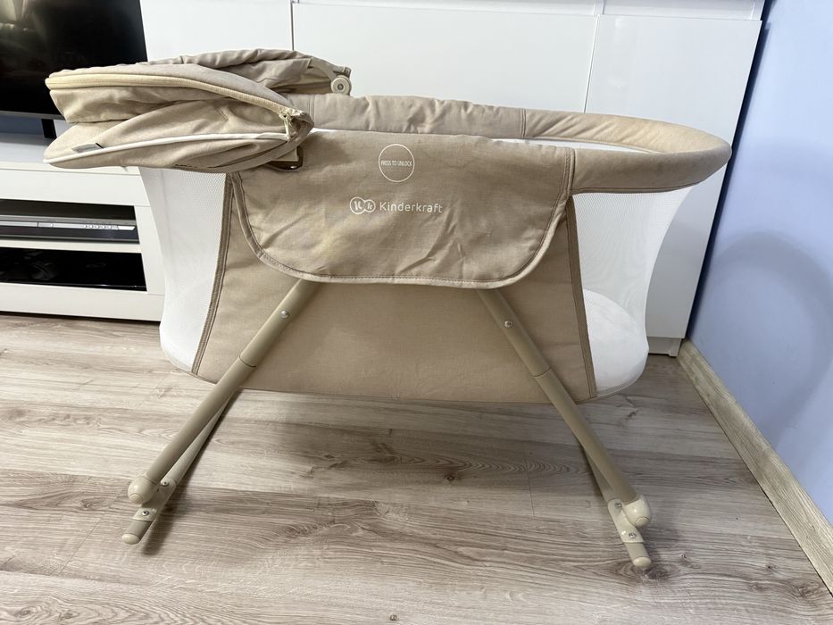Beżowa kołyska kinderkraft