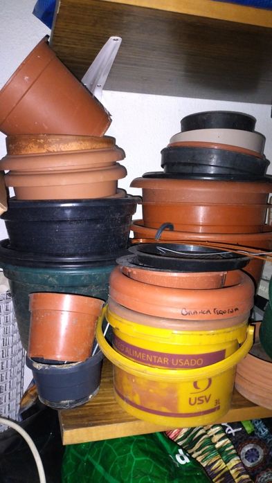 Vários vasos desde 0,25 a 2€