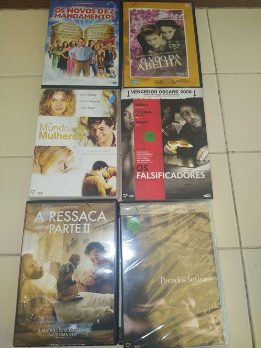 Dvds de filmes comédia e romance
