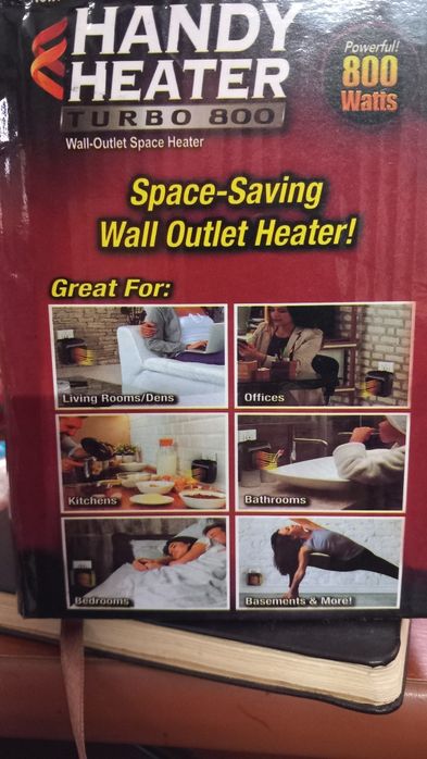 Mini aquecedor. Ventilador