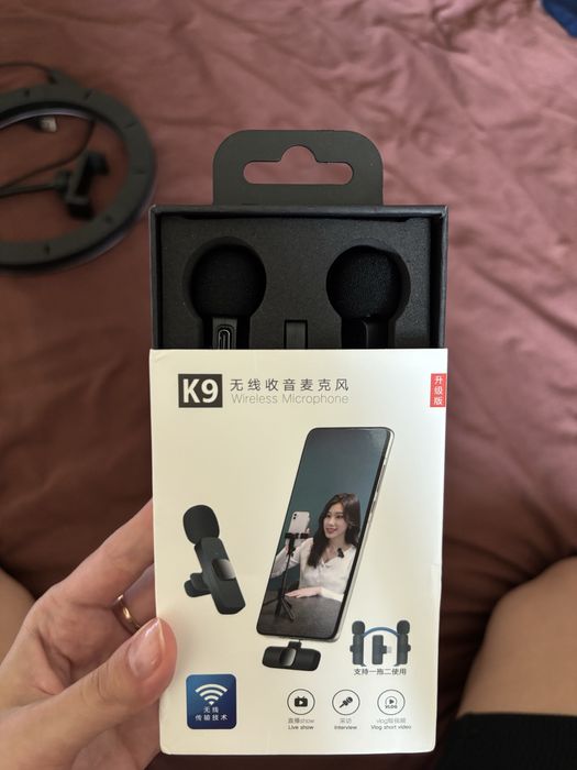 Два мікрофи для телефона, запису звуку