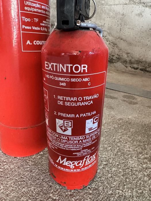 Extintores 5 vários tamanhos