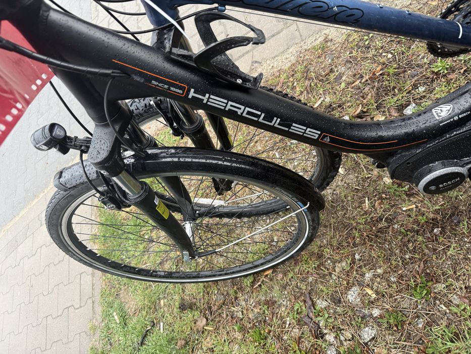 Rower elektryczno  hercules Bosch