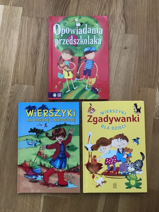 Zestaw książek dla przedszkolaka