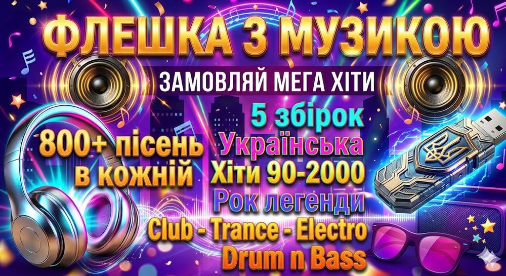 Флешки з музикою
