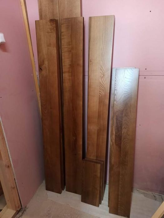 Parapety Drewniane Lite Wewnętrzne Na Wymiar