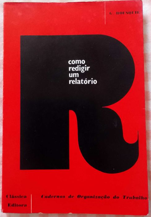 Como redigir um relatório, G. Bousquié