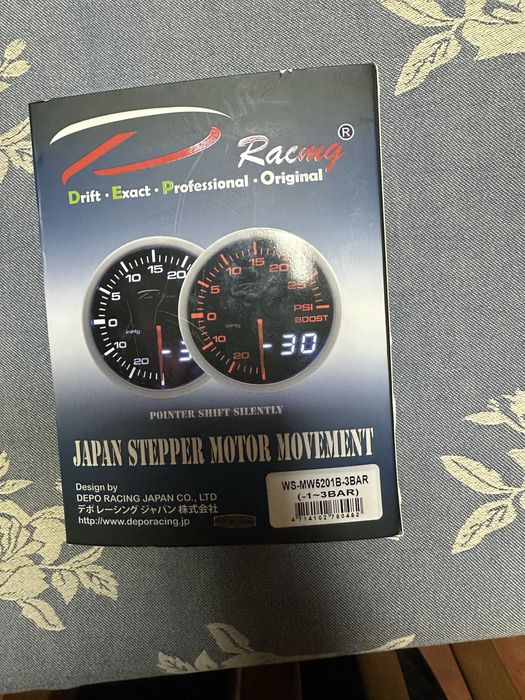 Manometro turbo 3 Bar Depo Racing WS 52mm