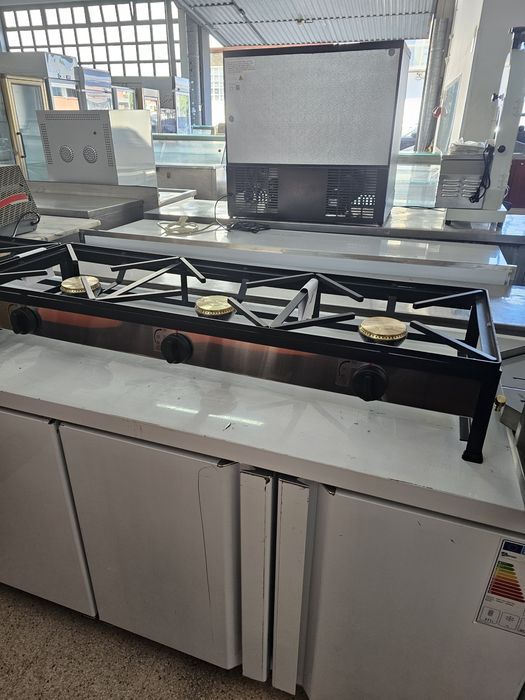 Trempe de 3 queimadores