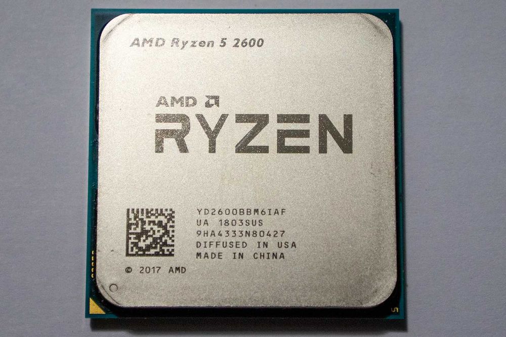 Procesor Ryzen 5 2600 AM4  +fabryczne chłodzenie