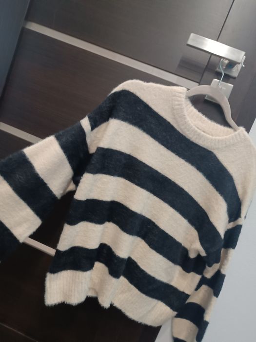 House_sweter młodzieżowy w paski Xs