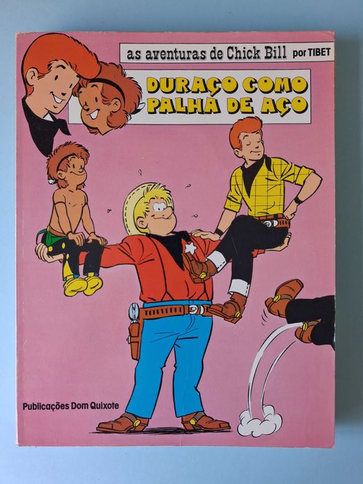 CHICK BILL - álbuns PT : Casanova Kid , Duraço como Palha de Aço , Cowboy de Ferro