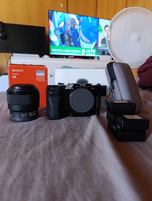 Sony Zve10+lente 50mm f1.8