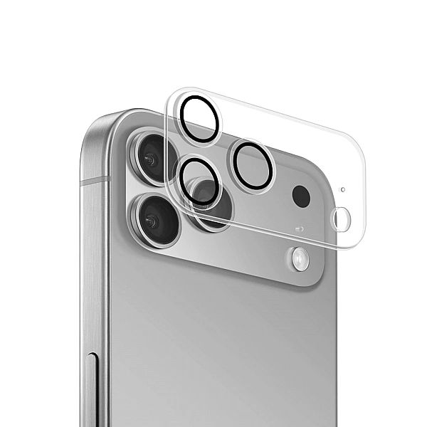 Szkło hartowane Puro Camera Standard na iPhone 17 Pro Max na wyspę apa