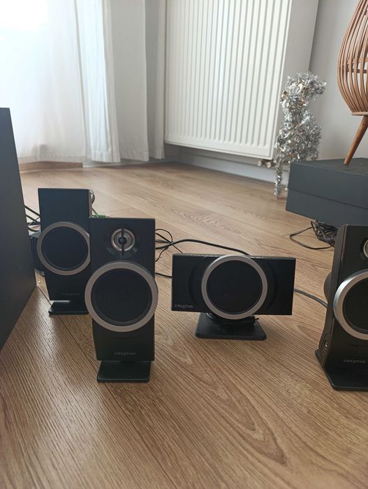 Głośniki Creative Inspire T6100 5.1 (komplet w oryginalnym opakowaniu)