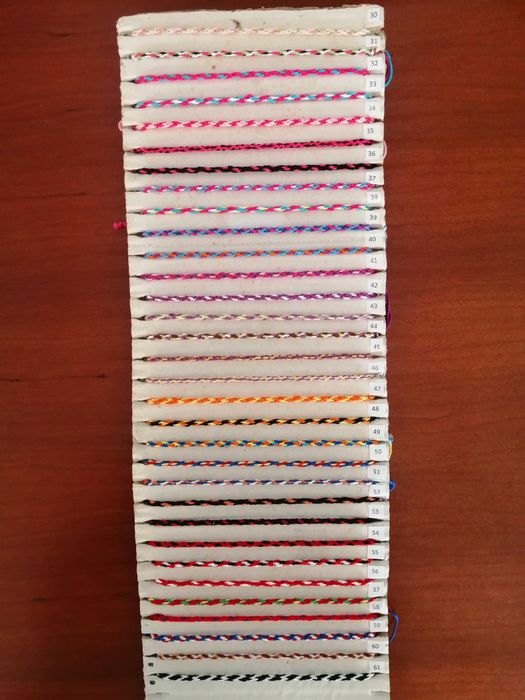 Pulseiras feitas à mão - Personalizáveis