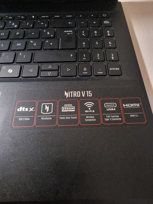 Acer V15 / Ryzen 5 7535HS / RTX 4050 / 16 GB RAM / 512 SSD
