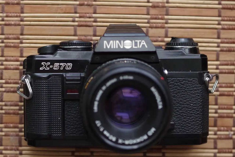 Фотоаппарат MINOLTA X-570 + Minolta MD  1.7 50 mm