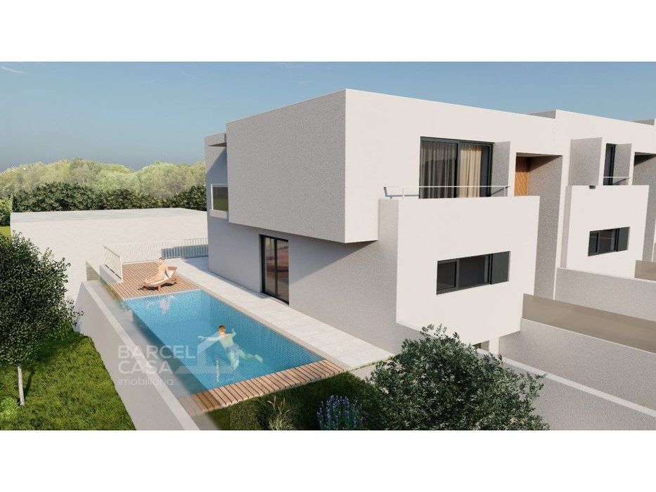 Moradia T3 de gaveto em construção em Rio Covo (Santa Eulália) - Ba...