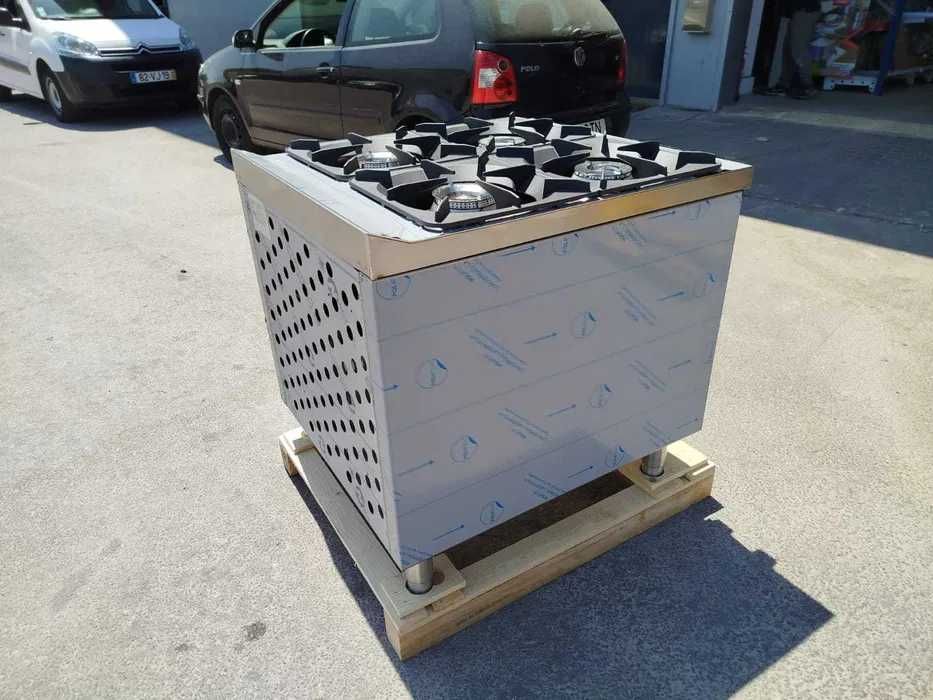 Fogão a Gás de 4 Bocas C/ Móvel - NOVO- MODELO ALTO RENDIMENTO
