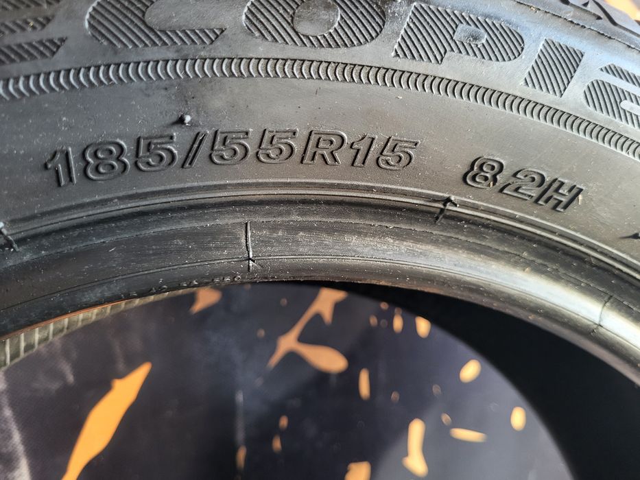 Opony letnie 185/55/15 Bridgestone 7,5mm