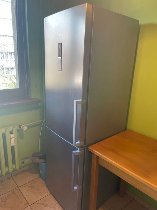 Lodówka Bosch inox duża w bardzo dobrym stanie - tanio