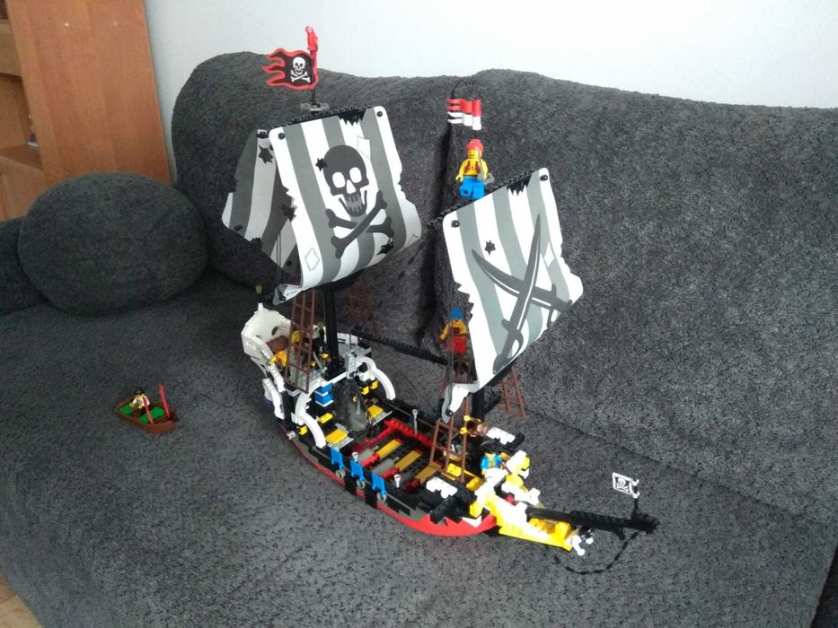 Lego statek piratów 6290 Red Beard Runner komplet Pirate Battle Ship 6286