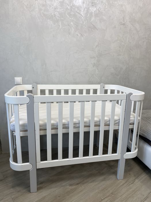 Дитяче ліжечко верес монако+ матрац / ліжко кроватка veres