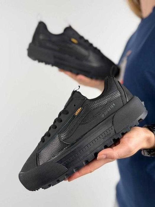 Vans old skool mte 1 black Ванси олд скул чорні жіночі 37 38 39 40 41 Gore-Tex осінь-зима