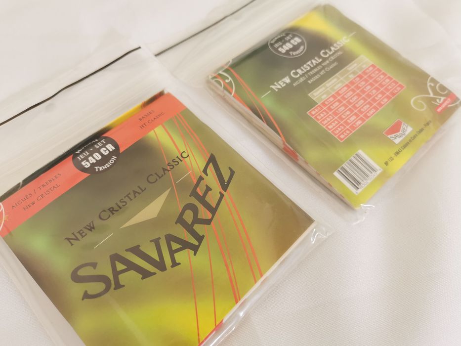 Conjunto de cordas de Nylon Savarez  para guitarra