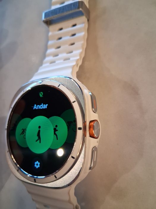 Samsung Galaxy Watch Ultra 47mm Branco, Titânio, Smartwatch